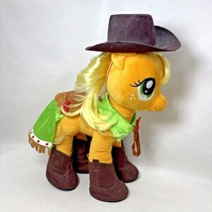 Build A Bear My Little Pony Applejack Plush Cape Hat Boots MLP BAB Stuffed Horse